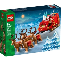 Klocki LEGO 40499 Sanie Świętego Mikołaja SEASONAL